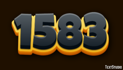 1583 Efekt tekstowy