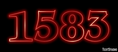 1583 Текстовый эффект