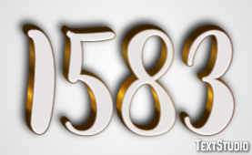 1583 Текстовый эффект