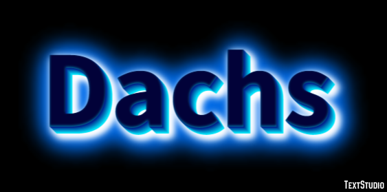 Dachs Effetto testo