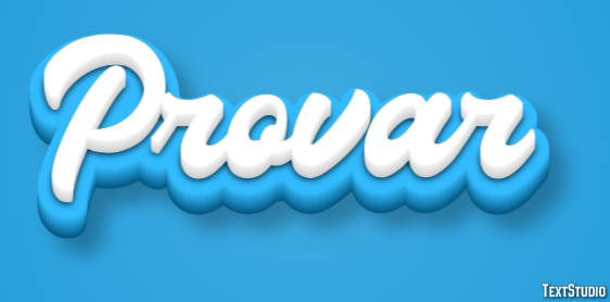 Provar Efeito de texto