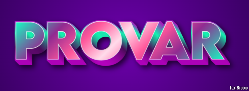 Provar Efeito de texto