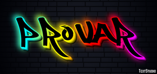 Provar Efeito de texto