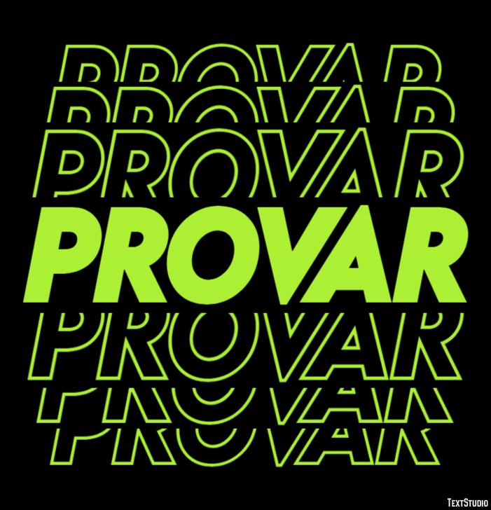 Provar Efeito de texto