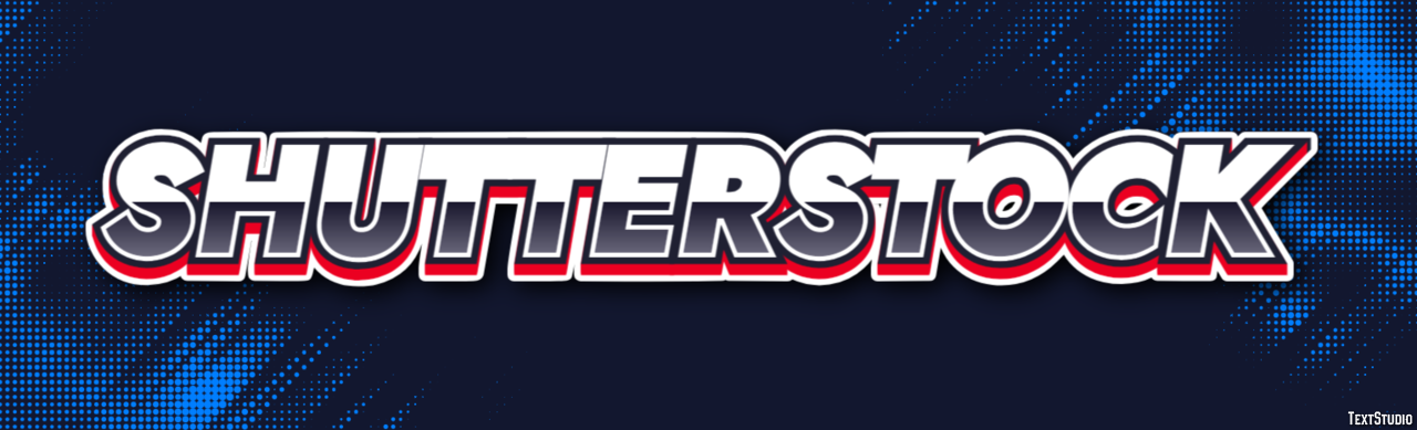 Shutterstock Text effect