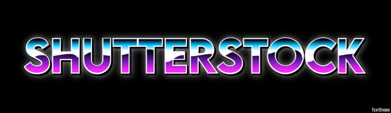 Shutterstock Text effect