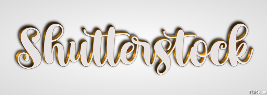 Shutterstock Text Effect