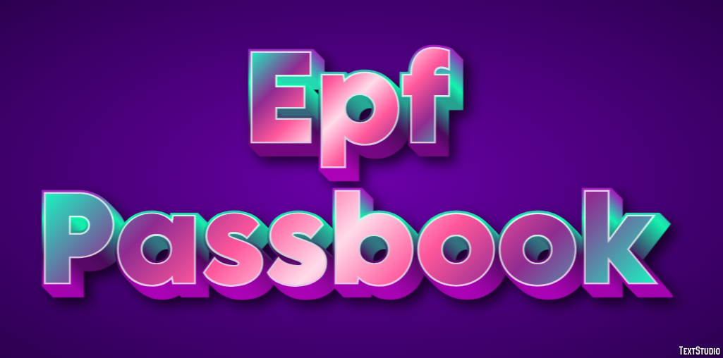 Epf Passbook Efecto de Texto