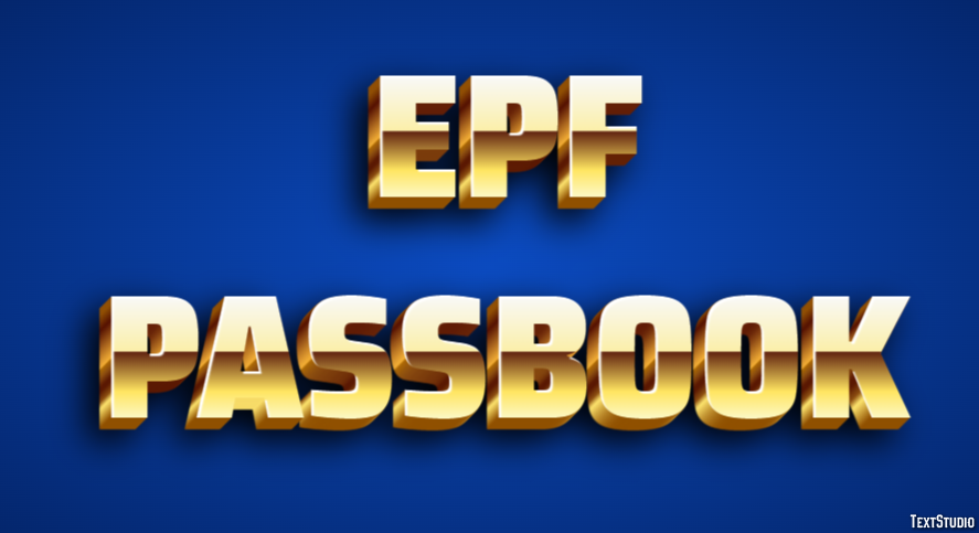 Epf Passbook Efecto de Texto