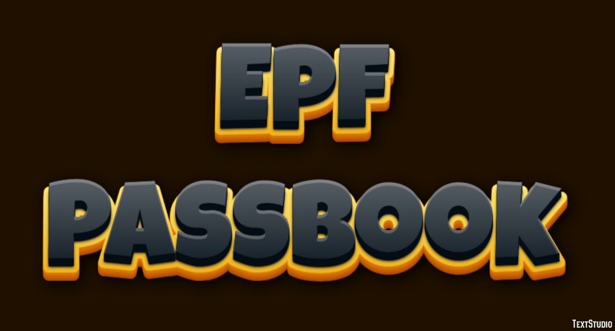 Epf Passbook Efecto de Texto