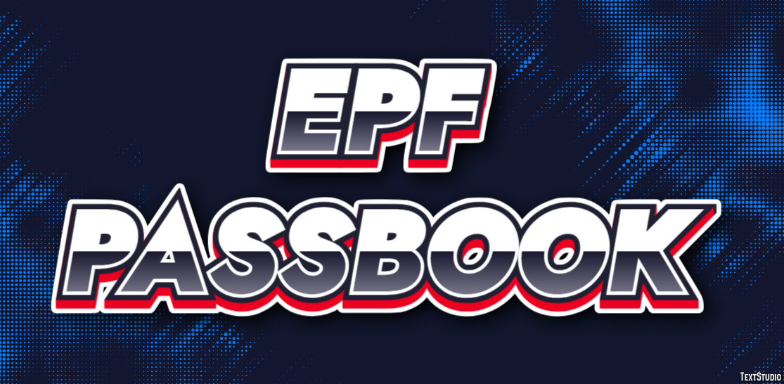 Epf Passbook Effet de Texte