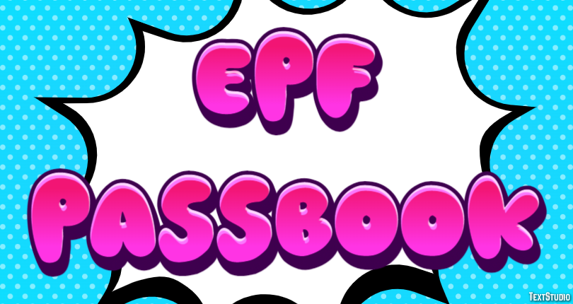 Epf Passbook Effet de Texte