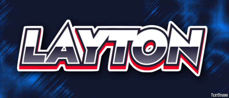Layton Efekt tekstowy