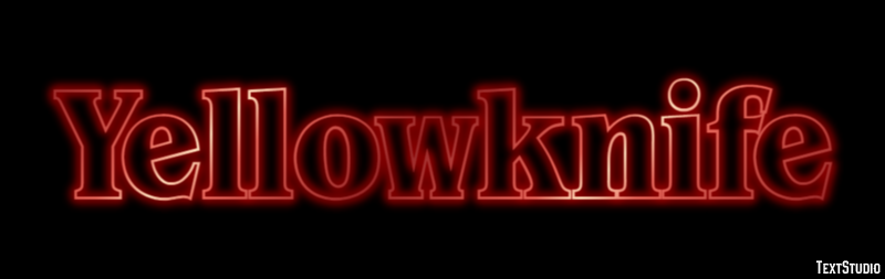 Yellowknife Efekt tekstowy