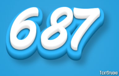 687 Metin Efekti