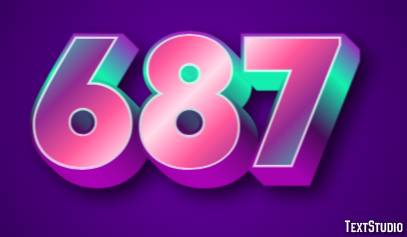 687 Metin Efekti