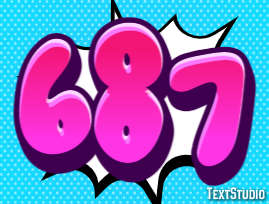 687 Text Effect