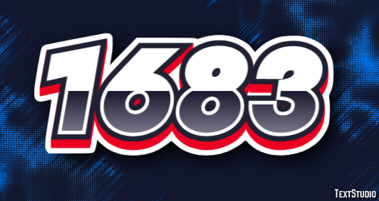 1683 Text Effect