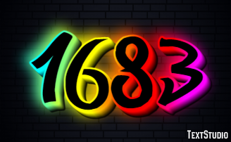 1683 Эффект текста