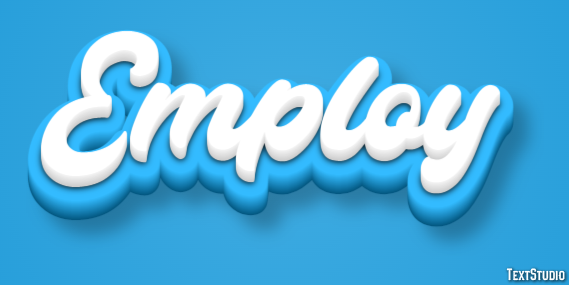 Employ Text effect