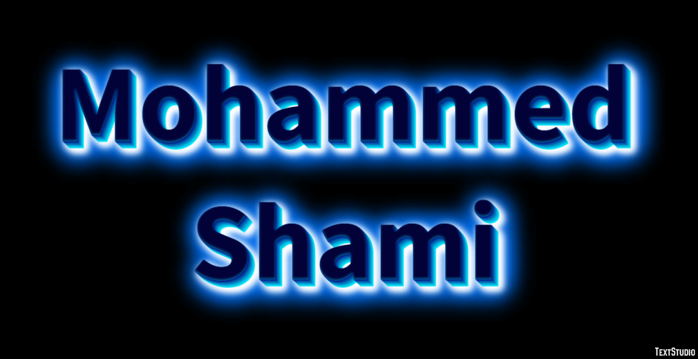 Mohammed Shami Efekt tekstowy