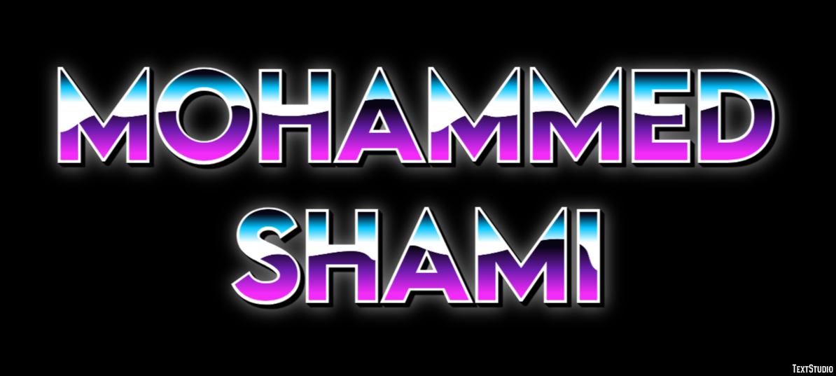 Mohammed Shami Efekt tekstowy