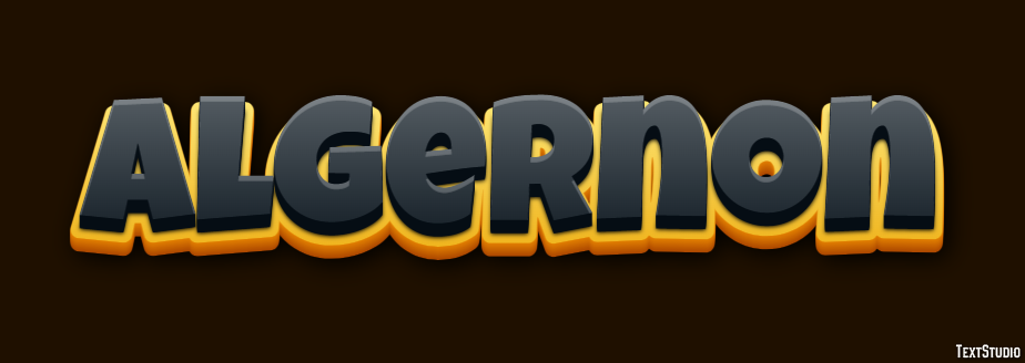 Algernon Text Effect