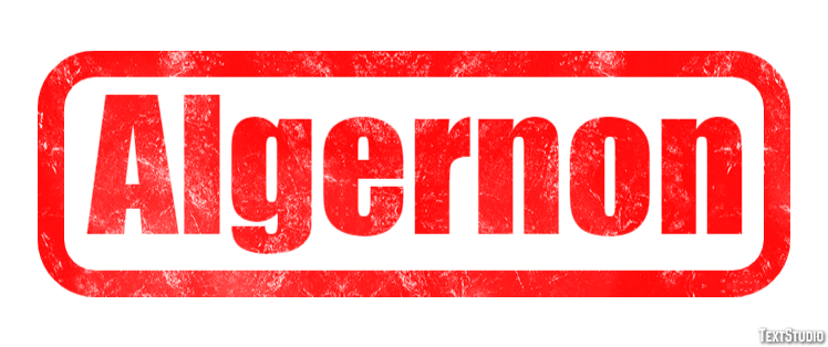 Algernon Text Effect
