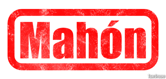 Mahón Efekt tekstowy