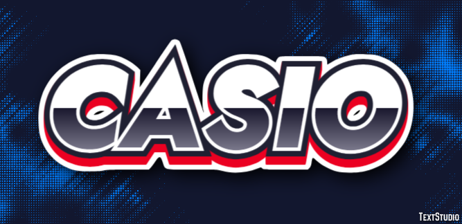 Casio Efecto de texto