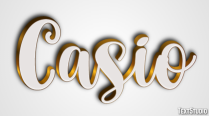 Casio Efecto de texto