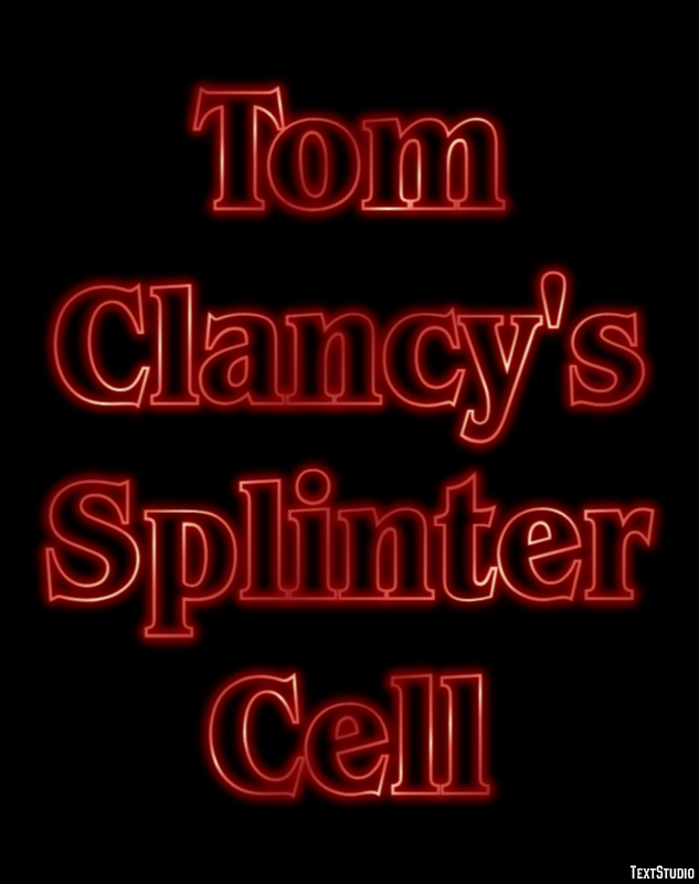 Tom Clancy's Splinter Cell Effetto testo