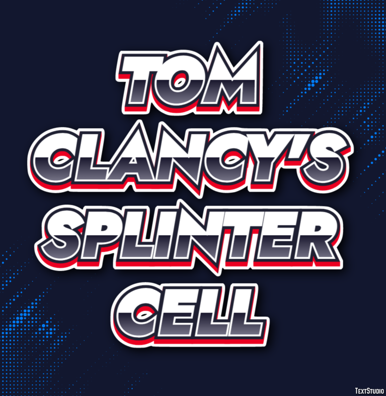 Tom Clancy's Splinter Cell Effetto testo