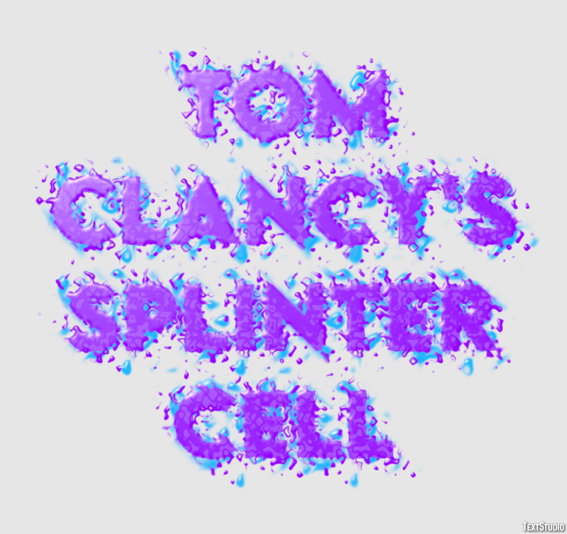 Tom Clancy's Splinter Cell Texteffekt