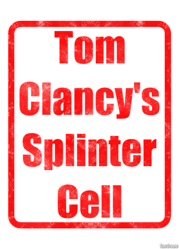 Tom Clancy's Splinter Cell Effetto testo