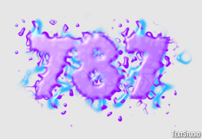 787 Text Effect