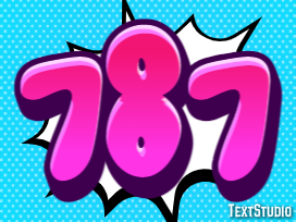 787 Text Effect