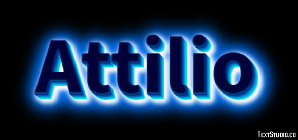 Attilio Text Effect