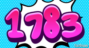 1783 Text Effect