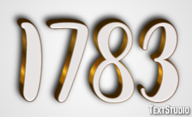 1783 Efecto de Texto