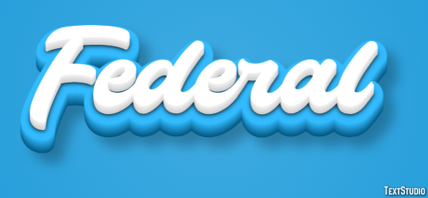 Federal Text Effect