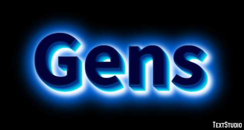 Gens Tekst Effect