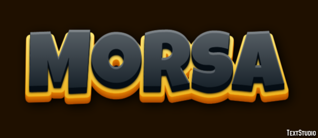 Morsa Texteffekt