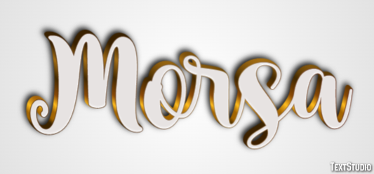 Morsa Texteffekt