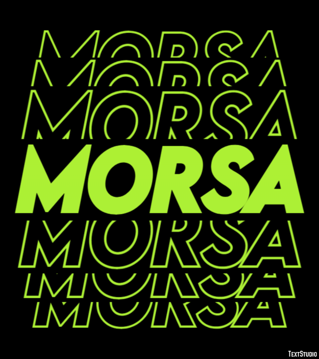 Morsa テキスト効果