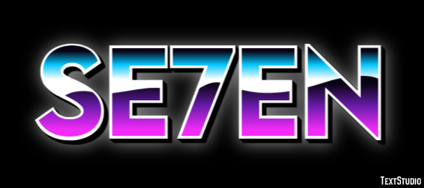 Se7en Text Effect