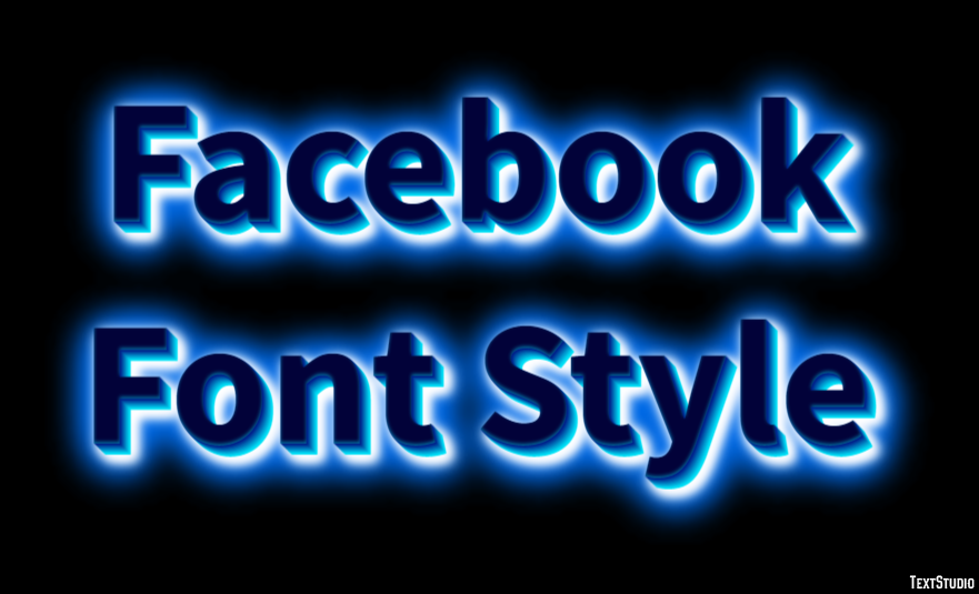 Facebook Font Style Text Effect