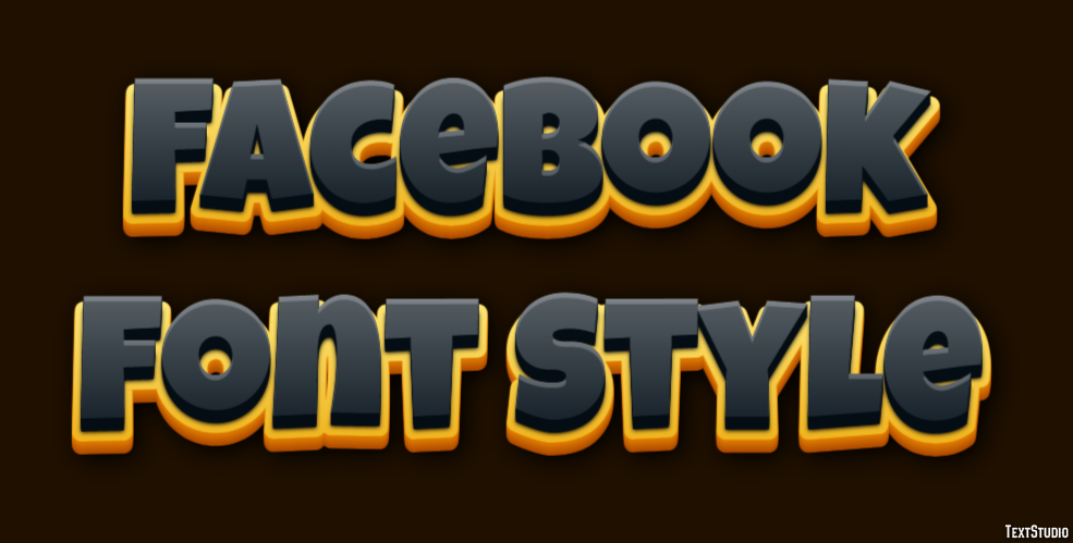 Facebook Font Style Tekst Effect