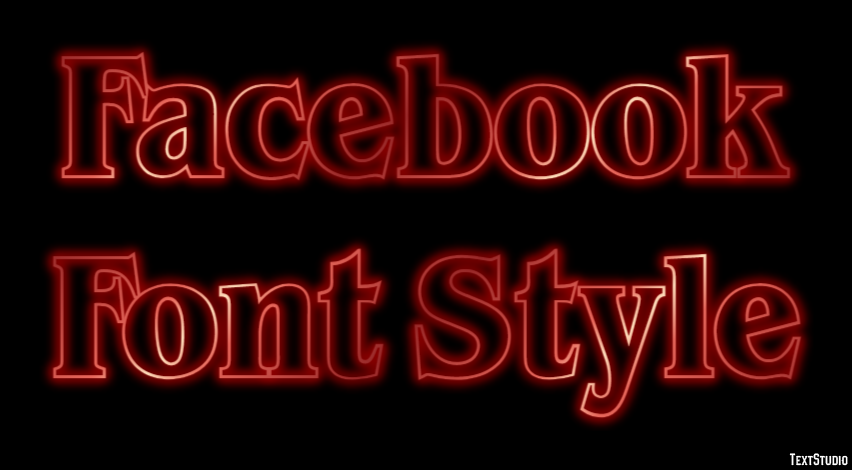 Facebook Font Style Tekst Effect