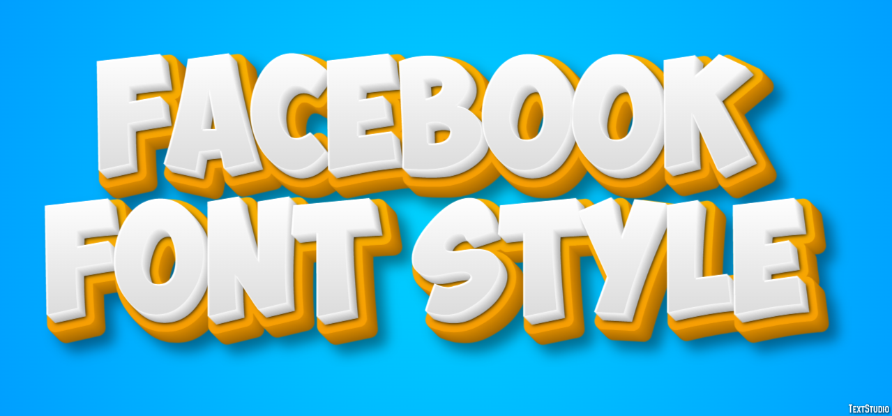 Facebook Font Style Tekst Effect